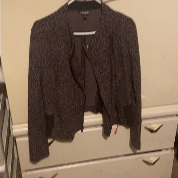 Crop print jacket - Picture 1 of 2